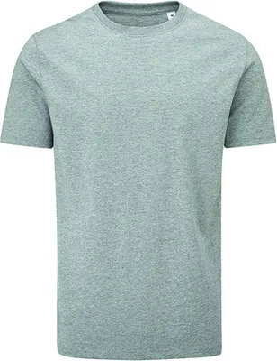 Produktbild von Mantis M03 | Essential Heavy T-Shirt - Uni-Style - Farbe: Heather Grey - Größe: XXL