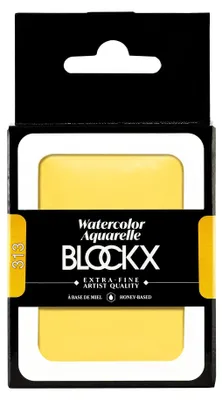 Produktbild von Blockx Aquarellfarbe, Primärgelb - Großer Napf 18ml - Primärgelb 45313BXC