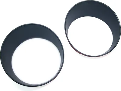 Produktbild von Scheinwerferring Set schwarz Scheinwerfer Jeep Wrangler JL 18 - Gladiator JT