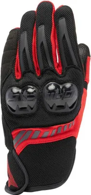 Image de Gants de moto Dainese Mig 3 Air Tex, rouge/noir, M