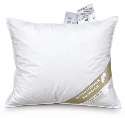 Produktbild von Betten Hofmann Relax Daunenkissen Kopfkissen Nackenkissen 35x40 cm 100 g neue Bettkissen weich