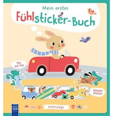 Obrázok produktu pre Mein erstes Fühlsticker-Buch - Unterwegs