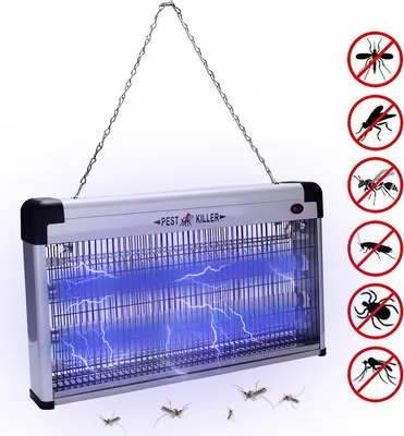 Produktbild von Peviasot Elektrischer Insektenvernichter 40W LED Insektenfalle mit UV-Licht Mückenlampe fliegenfalle Insektenkiller Moskito Killer für Innenräume Kinderzimmer Gärten