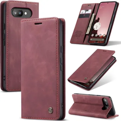 Produktbild von Google Pixel 9a Hülle - CaseMe 013 Klapphülle - Bordeaux