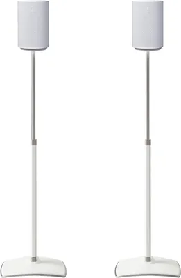 Produktbild von SANUS WSSE1A2-W2 - ADJUSTABLE SPEAKER STAND SONOS ERA 100 - PAIR - WHITE, China, 319 mm, 79 mm, 691,1 mm, EAR99