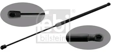Produktbild von FEBI BILSTEIN Gasfeder Motorhaubendämpfer 676mm passend für MERCEDES-BENZ SLK (R172) 255N 47095