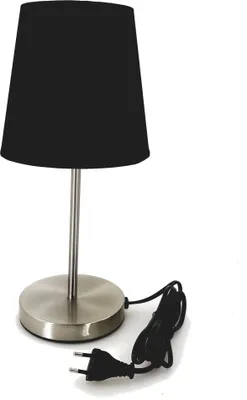 Produktbild von Tischleuchte mit schwarzem Stoffschirm "Blacky"