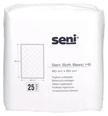 Image de Seni Soft Basic HE alèse de lit 60x90 cm 25 pces