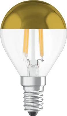 Produktbild von Osram LED Retrofit CLASSIC P Mirror, 4 W, 34 W, E14, 380 lm, 15000 h, Warmweiß