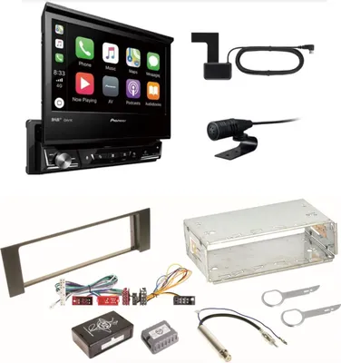 Produktbild von Pioneer AVH-Z7200DAB MP3 USB Bluetooth Digitalradio Einbauset für Audi A4 B6 B7
