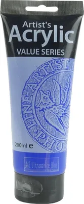 Zdjęcie produktu dla Farba Akrylowa 200ml Phoenix Ultramarine Blue - 443 Farby