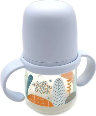Immagine prodotto di Tazza Suavinex per bambini Dreams Blue Beccuccio in silicone Valvola anticolica ergonomica