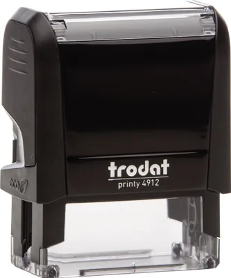 Produktbild von trodat Textstempel PRINTY 4.0 44085 47x18mm 5zeilig Kissen schwarz