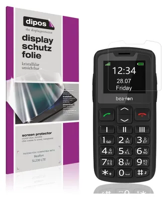 Image de 4x Film de protection d'écran pour Beafon SL230 LTE protecteur clair dipos