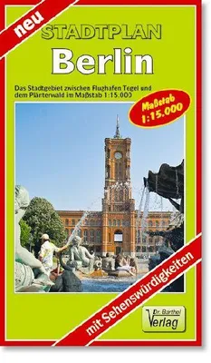 Produktbild von City Map, Stadtplan Berlin 1 : 15 000