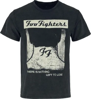 Produktbild von Foo Fighters T-Shirt Herren There Is Nothing schwarz M