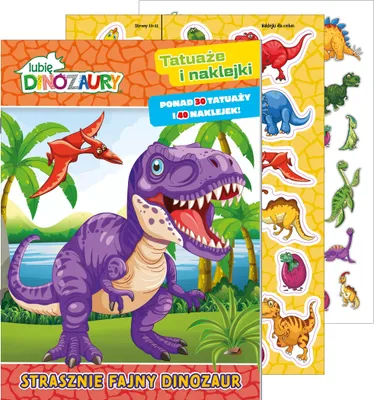 Produktbild von Ich mag Dinosaurier. Tattoos und Aufkleber – Sammelband