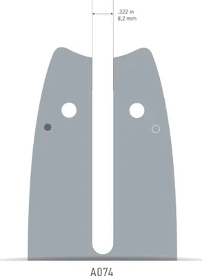 Immagine prodotto di Lama Oregon Double Guard 30 cm 1,3 mm 3/8" ( 120SDEA074 ) Guida per motosega