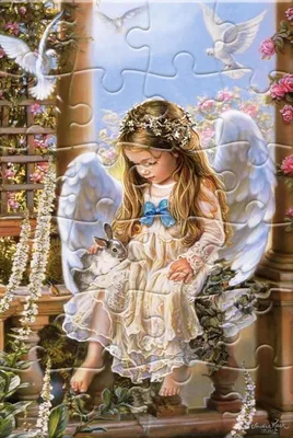 Immagine prodotto di Puzzle 24 pezzi cartolina Tender Love 900619 Castorland