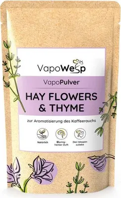 Produktbild von VapoWesp Pulver Hay Flowers & Thyme - 100 g