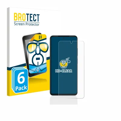 Produktbild von 6x Für Xiaomi Redmi Note 11S Schutzfolie BROTECT Displayschutz Display Schutz Folie Klar Transparent
