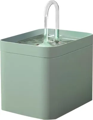 Produktbild von Automatischer Katzenbrunnen mit Filter, USB-Anschluss, elektrisch, leise, 1,5 l, Zirkulationsfilter, Wasserspender für Katzen
