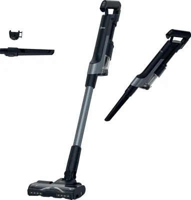 Produktbild von Hoover HF210HP 011, Stabstaubsauger, Beutellos, Grau, Quarz-metallic, 1 l, Rechteckig, Trocken