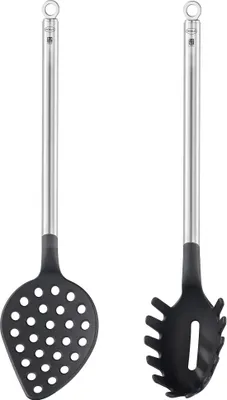 Zdjęcie produktu dla Rösle Rösle Gourmet-Set Pasta, Basic Line 2-tlg., Schaumlöffel, Spagetthiheber 130699 130699 4004293136992