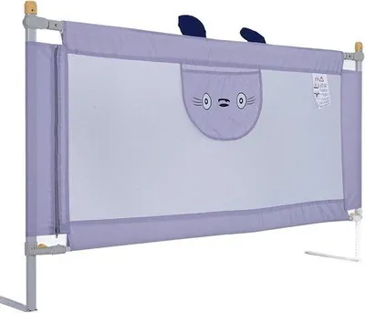 Image de Barrière de sécurité pour lit d'enfant, réglable en hauteur, double, 15-20 cm, aérée, en option 1,8 m