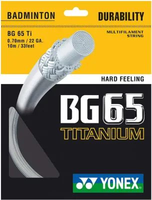 Immagine prodotto di Yonex BG 65 Ti badminton treccia 10 m variante 7722