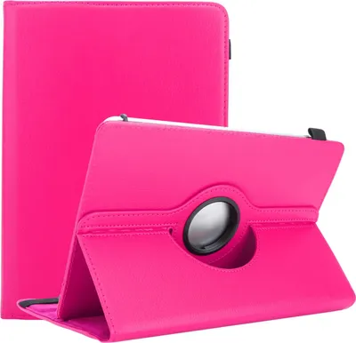 Produktbild von Cadorabo Hülle für Alcatel 1T (7 Zoll) 2021 Schutzhülle in Rosa 360 Grad Tablet Hülle Etui Cover Case