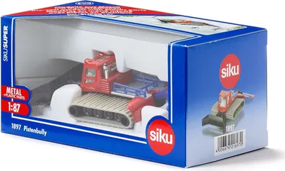 Produktbild von Siku Pistenbully Modellfahrzeug rot/blau; 1897