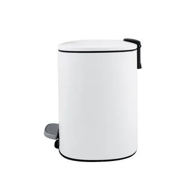 Produktbild von Nimco Mistkübel - Abfalleimer, 5 l , Weiß matt KOS 9005-05