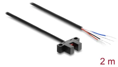 Produktbild von Delock Gabellichtschranke 5 mm Typ K 2 m