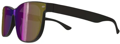 Produktbild von Uni Sonnenbrille Designer Modern Urlaub Sommer Strand Damen Herren 30686 Schwarz Grau Verspiegel
