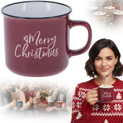 Immagine prodotto di Tazza di Natale in gres Tazza per caffè e tè grande 285 ml