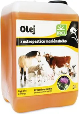 Obrázek produktu pro Olej z ostropestřce mariánského 3l