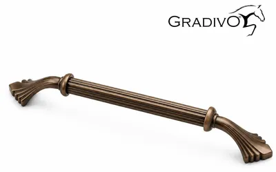 Produktbild von Möbelgriff, Schrankgriff, Bügelgriff 923, Bronze, 160 mm