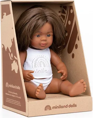 Produktbild von Lernpuppe 38 cm Natives australisches Mädchen