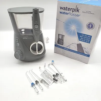 Image de Waterpik WP-667EU Bain de bouche électrique gris Oral Irrigators Oral Care (66,40)