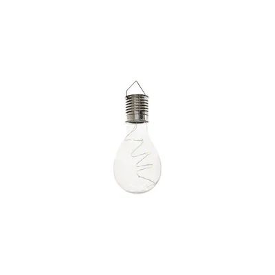 Produktbild von Solar Birne plastik Dauerbetrieb Ø8cm H.14cm transparent Stückpreis