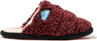 Produktbild von NUVOLA. Hausschuhe Herren Damen rutschfester Sohle warm gepolstert bequem granat 44/45 EU - UNZOC
