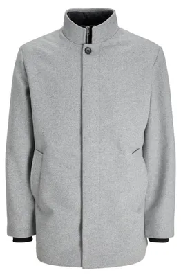 Zdjęcie produktu dla Jack & Jones 12258674_2381_XL, Uni , Dorosły, Zamek błyskawiczny, Poliester, Szary