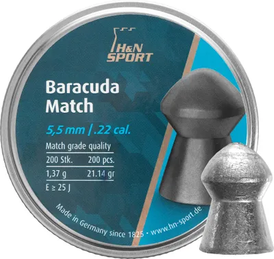 Image de Diabolo H&N Baracuda Match 5.51 mm 200 szt.