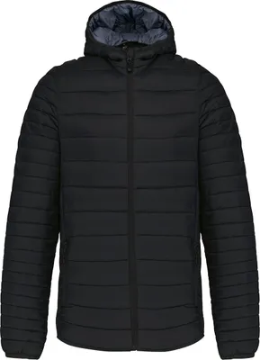 Image de Kariban Homme Doudoune à capuche PC2666 (L) (Noir)