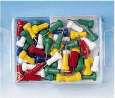 Produktbild von Wedo 56 499, Mehrfarbig, Nickel, 50 Stück(e), Box