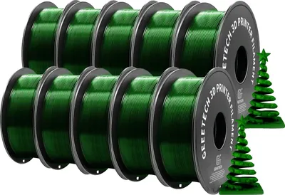 Obrázek produktu pro 3D tiskový filament, 1,75 mm, netoxický PETG, zelený