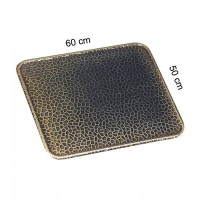 Produktbild von KaminoFlam Bodenblech altmessing 60 x 80 cm 333073