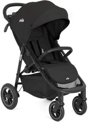 Produktbild von Joie Litetrax Pro Air Sportwagen Shale, luftgefüllte Reifen, Ein-Hand-Faltmechanismus, L 93,6 x B 58 x H 104 cm