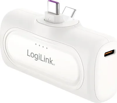 Image de LogiLink Powerbank 5.000 mAh 2x USB-C blanc